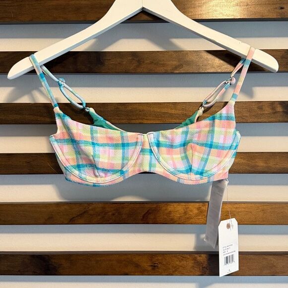 Billabong Check The Waves Helena Underwire Bikini Top - Picture 6 of 7